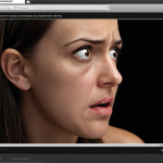 **Image:** A person looking suspiciously at a website page with an overly enticing "limited time offer," highlighting the feeling of pressure and potential dark pattern. Focus on the expression of distrust.