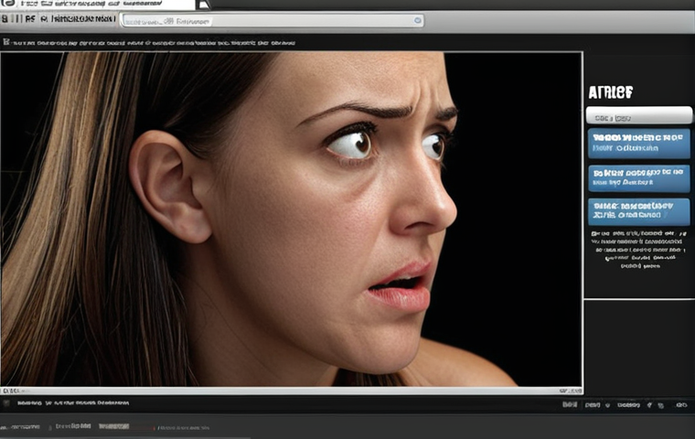 **Image:** A person looking suspiciously at a website page with an overly enticing "limited time offer," highlighting the feeling of pressure and potential dark pattern. Focus on the expression of distrust.