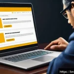 Home 23 다크패턴 비판을 위한 데이터 분석 - A detailed digital illustration of a Bengali user interacting with a sleek, modern e-commerce websit...
